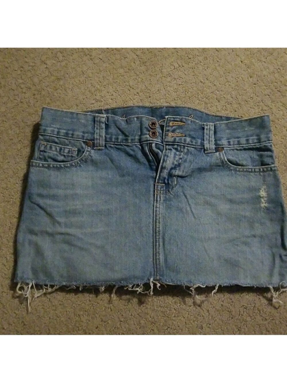 Abercrombie Jean Skirt